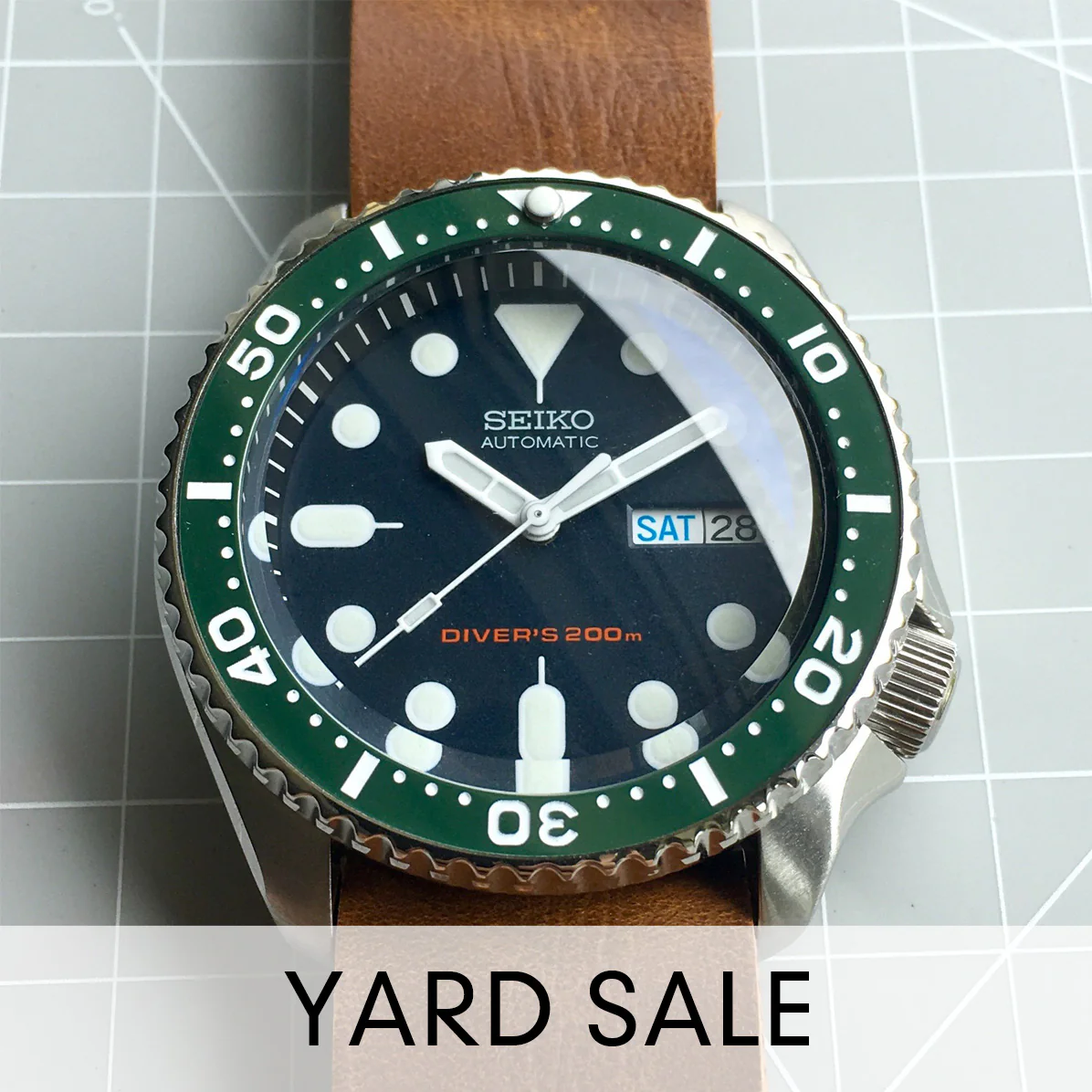 YARD SALE - Ceramic Insert - SKX Green