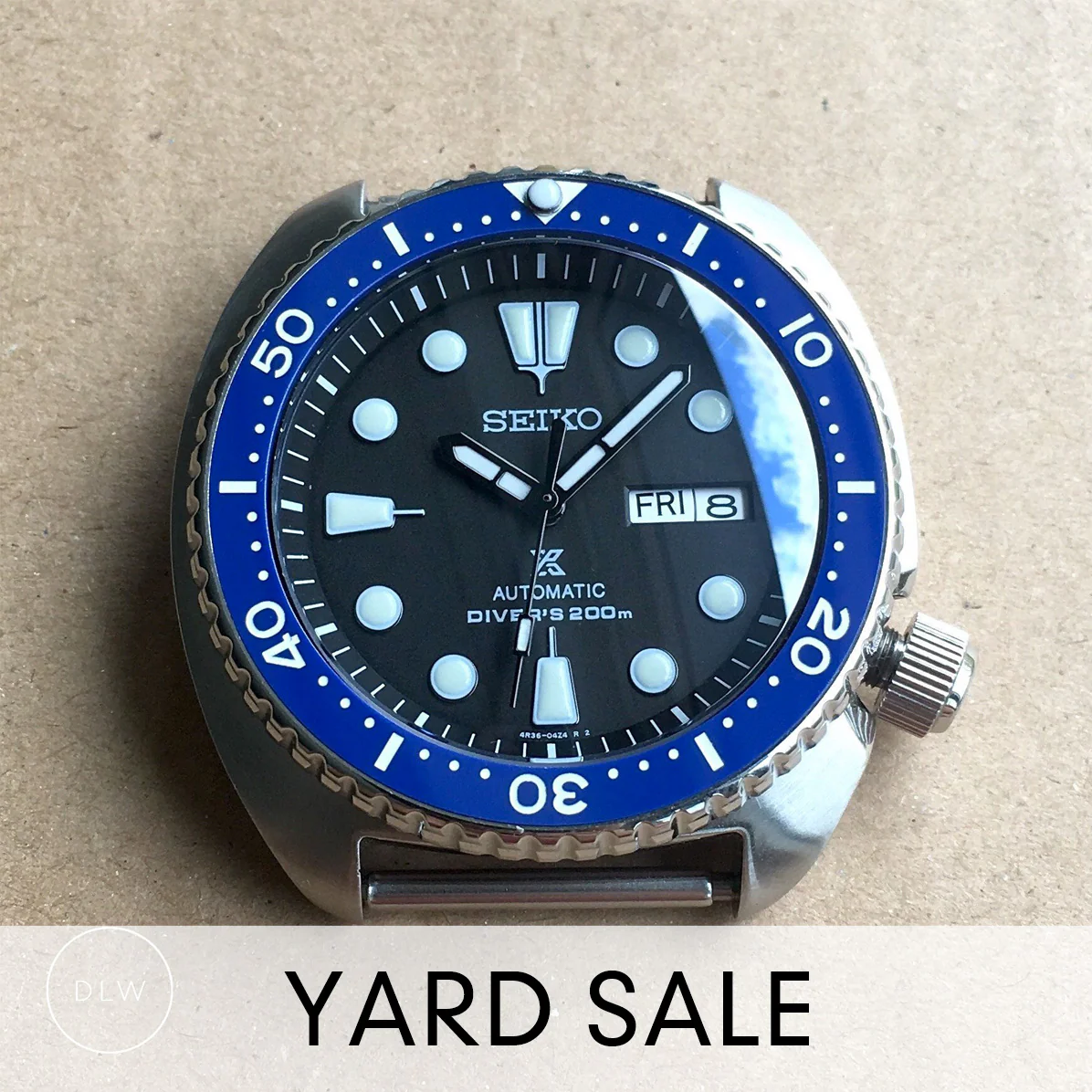 YARD SALE - Ceramic Insert - SRP Turtle Blue