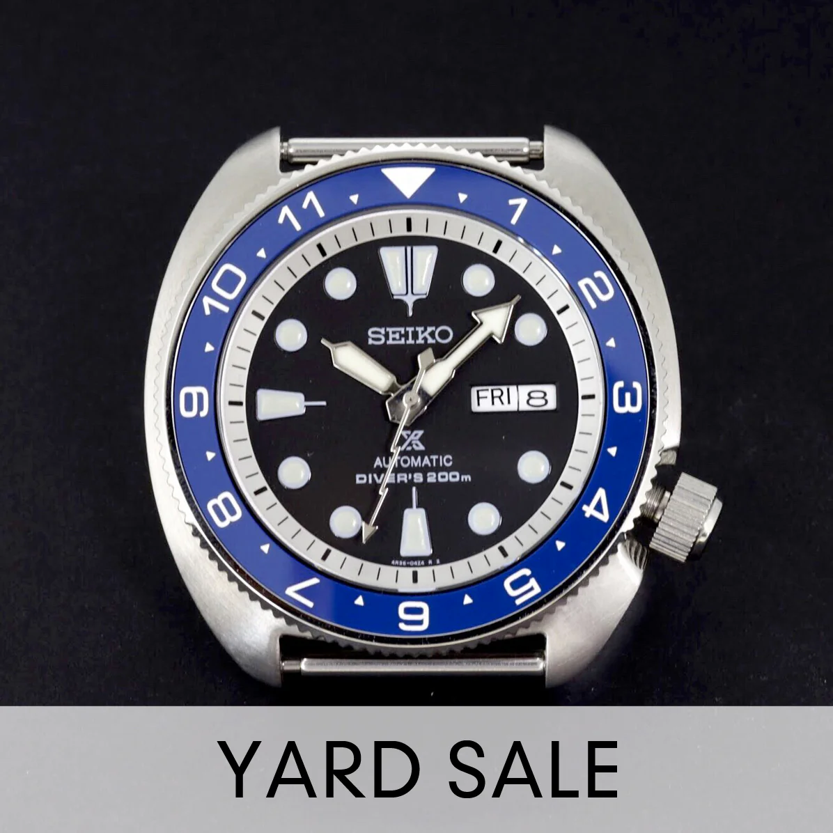 YARD SALE - Ceramic Insert - SRP Turtle Dual Time Blue